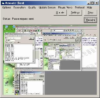 PC Remote Client in Visual Basic