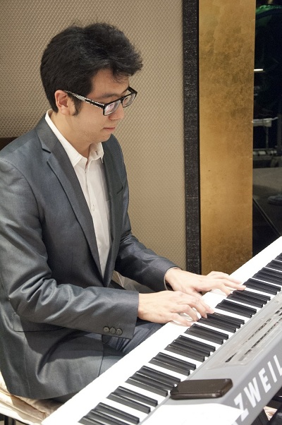 Michael Playing the Piano